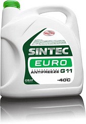Фото Антифриз зеленый   3кг. SINTEC -40 EURO G11