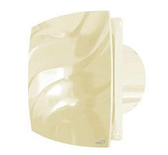 Фото Вентилятор вытяжной с обратным клапаном D100С WAVE Ivory ERA