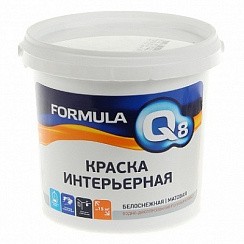 Фото Краска для стен и потолков FORMULA Q8 1,4кг