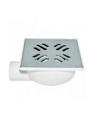 Фото Трап 50 косой 10х10 с металл. решеткой (ТП 101.50-100 HSHs)