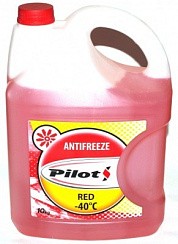 Фото Антифриз красный  10кг. PILOTS -40 G12