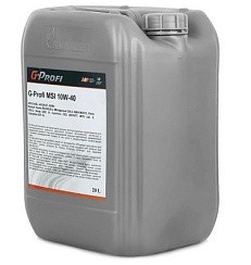 Фото Масло G-Energy G-profi MSI 10W40 E7 CI-4/SL 20л. п/с