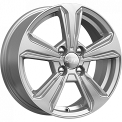 Фото Диск 15 6J*15 4/100/54,1+48 КС777 (ZV 15 Solaris ) сильвер K&K