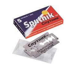 фото Сменные лезвия SPUTNIK Stainless для безопасных бритв 5шт