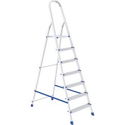 Фото Стремянка, 7 ступеней, алюминиевая СИБРТЕХ // Pоссия