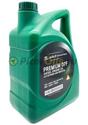 Фото Масло HYUNDAI/KIA Premium DPF Diesel 5W30 ACEA C3 6л. син.