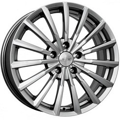 Фото Диск 17 7J*17 5/114,3/67,1+50 Акцент-оригинал (КС562) Дарк платинум К&K