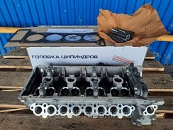 Фото (40624-3906562-20) Головка блока цилиндров 3302,УАЗ-3163 Патриот дв.ЗМЗ-405,409 ЕВРО-4,5 завод.ЗМЗ