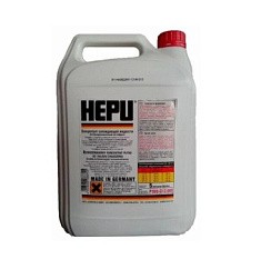 Фото Антифриз красный HEPU Maxus-plus G12 концентрат 5 л P999G12005