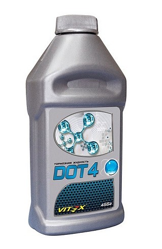 Фото Тормозная жидкость DOT-4 455гр. VITEX Фото Тормозная жидкость DOT-4 455гр. VITEX