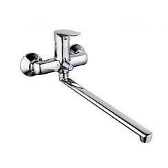 Фото .Смеситель для ванны Lemen LC-2213-1, однорычажный, D40, встроенный переключатель РАСПРОДАЖА