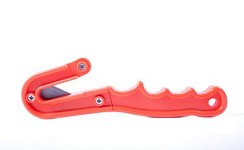 Фото Секатор для разрезания линей, веревок под водой. желтая ручка