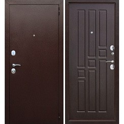 Фото Дверь входная Гарда mini Венге 190*86 Правая (ФЕРРОНИ)