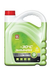 Фото Омыватель стекол зимний -30 4л. Лукойл с ароматом Лайма