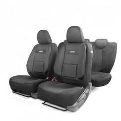 Фото Авточехлы COMFORT ортопедическая поддержка,экокожа,расцветка"Атташе",COM1105 Attache