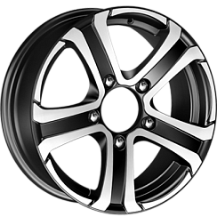 Фото Диск 16 6J*16 5/139,7/98+40 iFree Хафпайп Блэк Джек