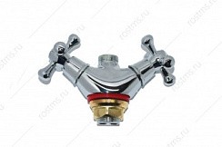 Фото Корпус смесителя KSL65-279F двуручковый, Без излива (для изливов S50, S55, SS-011, SS016)