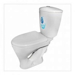 Фото Унитаз-компакт Воротынск ВЕРСИЯ антивсплеск, Белый, Santeri