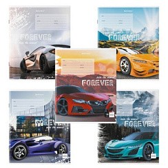 фото Тетрадь 18 л Клетка "SPORTS CAR", BRAUBERG