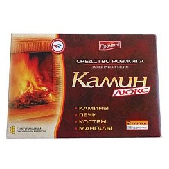 Фото Средство для розжига "Прометей Камин-люкс"