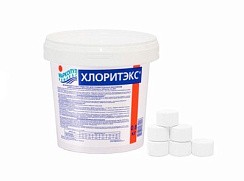 Фото ХЛОРИТЭКС, быстрый хлор, таблетка 20 гр., Маркопул, М41/40/12.