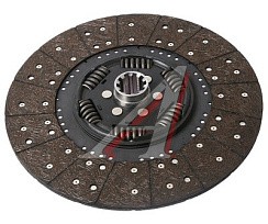 Фото Диск сцепления ведомый КАМАЗ-4308,43253 (КПП-ZF-6S-1000, двCUMMINS B ISBe-210 395GTZ) MEGAPOWER