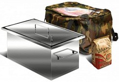 Фото Коптильня Ольховый дым "Универсал"400х200х200 1,5мм