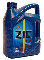 Фото Масло ZIC X5 10W40 SP   4л. п/с.