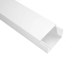 Фото Кабель-канал 60х40 мм белый ECOLINE IEK