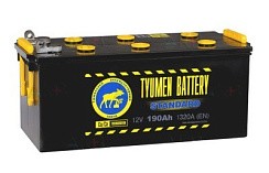 Фото АКБ 190а/ч о/п1320А Тюмень Стандарт (L=518; b=240; h=228)