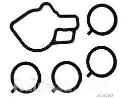 Фото Прокладки рессивера 1118, 2110-2170 (V 1600 8кл16 кл) под пласт.коллектор