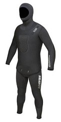Фото Гидрокостюм Shadow XXL 7мм, суперэластичный открытая пора черный AQ2009-17