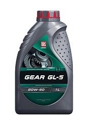 Фото Масло трансмиссионное 80W90 GL-5 Лукойл   1л. мин. Н/П GEAR (3590990)