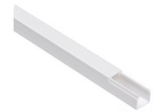 Фото Кабель-канал 15х10 мм белый ECOLINE IEK