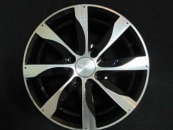 Фото Диск 15 6J*15 4/100/60,1+50 Джемини-оригинал алмаз черный КС-617 K&K