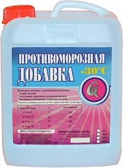 Фото Противоморозная добавка в бетон 5л Гермес