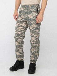 Фото Брюки летние Стрелок ткань Смесовая цвет 128/2 (светлый пиксель) (Размер: 48-50, Рост: 170-176)