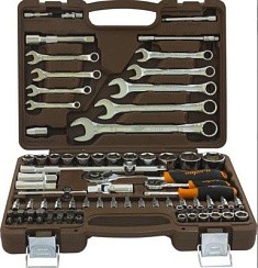 Фото Набор инструмента 82шт Ombra OMT82S 1/4", 1/2"DR