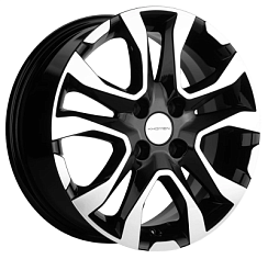 Фото Диск 15 6J*15 4/98/58,5+36 Khomen Wheels KHW-1503 (Granta) Black-FP
