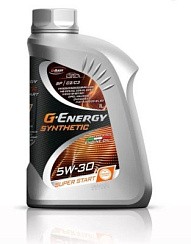 Фото Масло G-Energy Synthetic Super Start 5W30 1л син. SP, C2/C3
