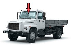 Фото ГАЗ 3307 Стекло ветровое с полосой