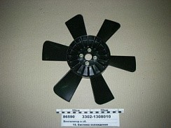 Фото Крыльчатка вентилятора ГАЗель-3302 дв.ЗМЗ-402,406 10 ти лопаст.завод.