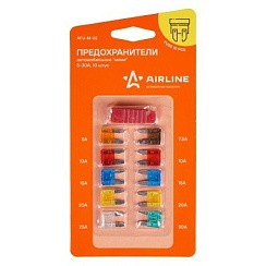 Фото Предохранители мини в блистере Airline  AFUM02
