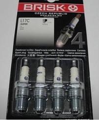 Фото Свеча ГАЗ-406 L17C ГАЗ 3102,3110,Газель.(4шт.) БРИСК
