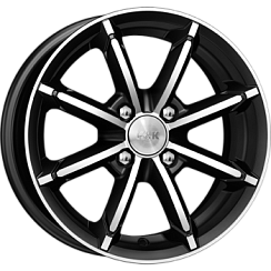 Фото Диск 14 6J*14 4/100/67,1+40 Sportline ал.чёрн. K&K (13599)