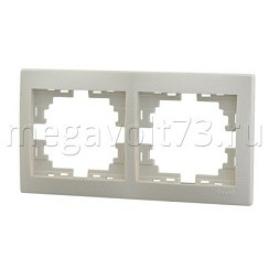 Фото Рамка 2-м Мира горизонт. беж. Lezard 701-0300-147