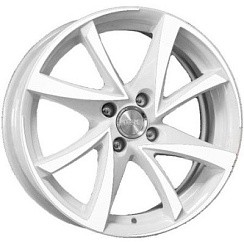 Фото Диск 14 5,5J*14 4/98/58,5+35 Игуана алмаз вайт К&К (12550)