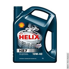 Фото Масло SHELL Helix HX7 10W40 A3/B4 SN   4л. п/с.