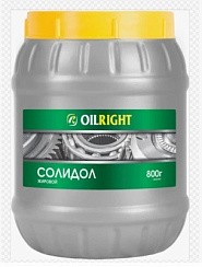 Фото Смазка солидол жировой   800гр. OILRIGHT