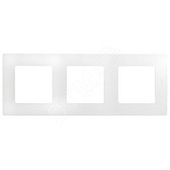 Фото Рамка 3 поста Белая, ETIKA
